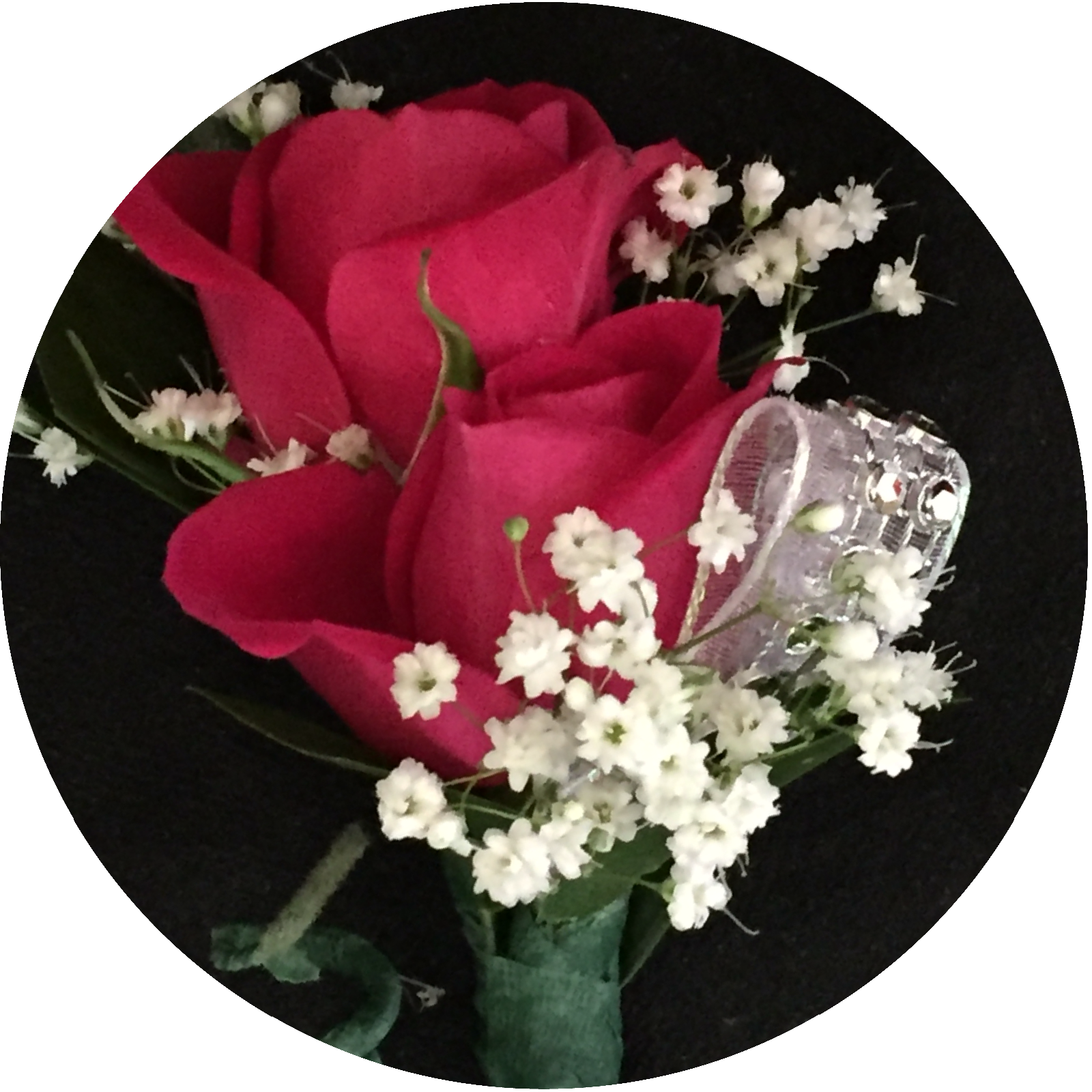 Red Rose boutonnière